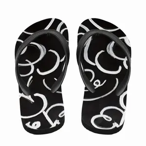 Men Chalkboard Memories Flip Flop Slippers