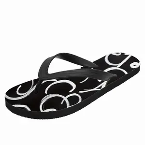 Men Chalkboard Memories Flip Flop Slippers