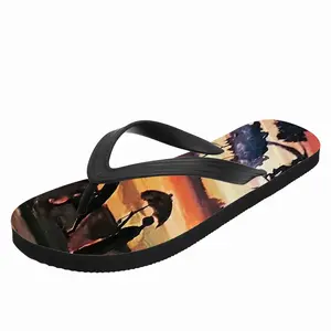 Men Safe Crossover Flip Flop Slippers