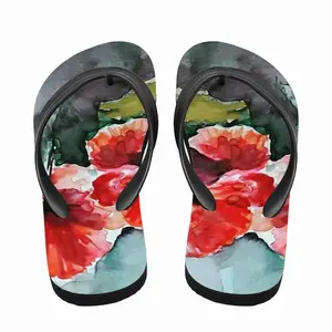 Men Sweet Bouquet Flip Flop Slippers