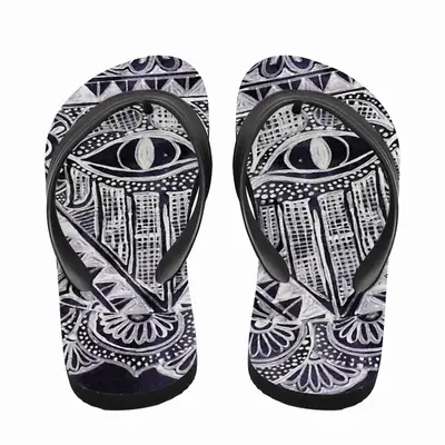 Men The All Seeing Eye Flip Flop Slippers