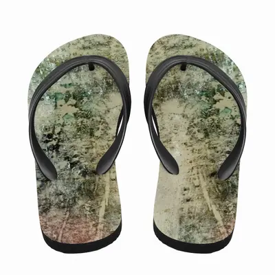 Men Landscapes On Paper 02 Flip Flop Slippers