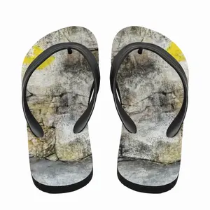 Men Yellow Arrows 1 Flip Flop Slippers