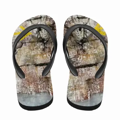 Men Yellow Arrows 2 Flip Flop Slippers