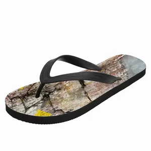 Men Yellow Arrows 2 Flip Flop Slippers