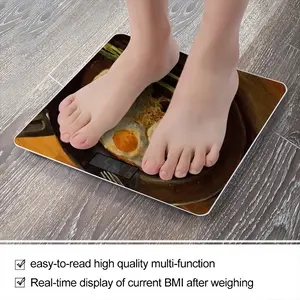 Fried Eggs Modern Weight Scale