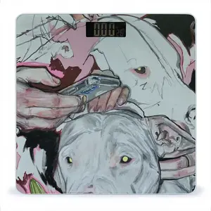 Pink Dogs Weight Scale