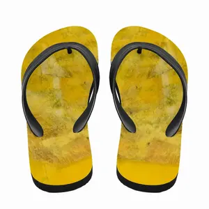 Men Yellow Flip Flop Slippers