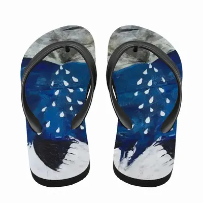 Men The Fish That Doesnt Know How To Swim Flip Flop Slippers