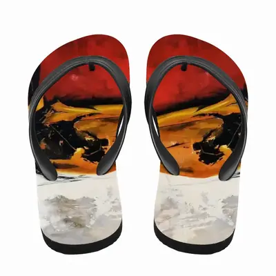 Men Humanoid Place Flip Flop Slippers