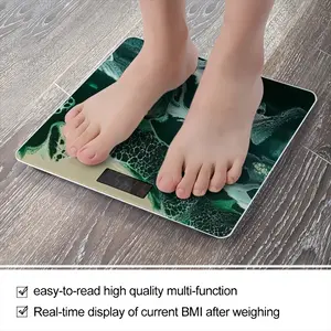 Green Waves Weight Scale