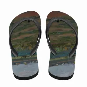 Men The Cabbage Field Flip Flop Slippers