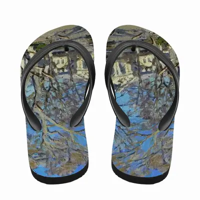 Men Sunny Day In Yaroslavl Flip Flop Slippers