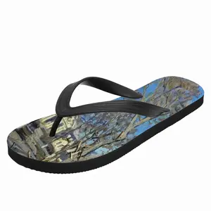 Men Sunny Day In Yaroslavl Flip Flop Slippers