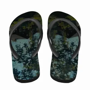 Men In The Shade Of Birches Flip Flop Slippers