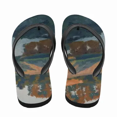 Men Warm Evening Flip Flop Slippers