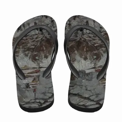 Men Winter In Ustyug Flip Flop Slippers