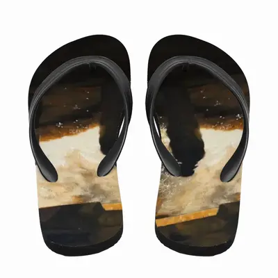 Men Blast Furnace Breath Flip Flop Slippers