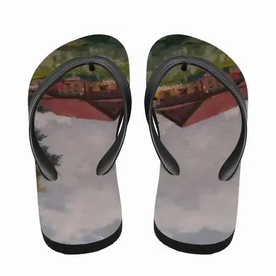 Men Crane Nest Flip Flop Slippers