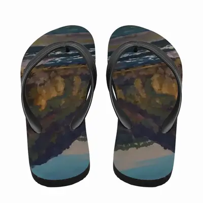 Men Sun On The White Ius River Flip Flop Slippers