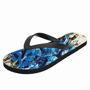 Men Kings Men In Blue Flip Flop Slippers