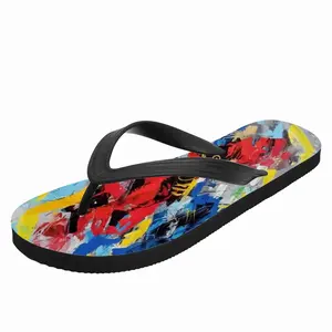 Men Beautiful Gestures Flip Flop Slippers