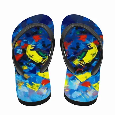 Men Beautiful Floral Flip Flop Slippers