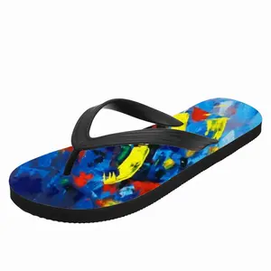 Men Beautiful Floral Flip Flop Slippers