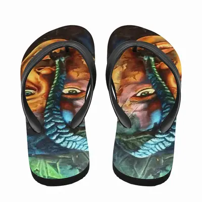 Men African Youngster Flip Flop Slippers