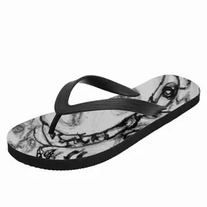 Men All Things Are Not Black And White Flip Flop Slippers