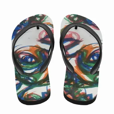 Men Closed Circle Flip Flop Slippers