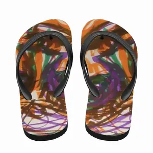 Men Out Of My Mind Flip Flop Slippers