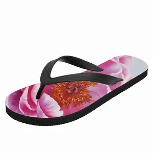 Men Coral Charm Peony Flip Flop Slippers