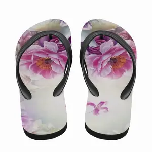 Men Floral Dance Flip Flop Slippers