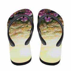 Men Sea Of Flowers Flip Flop Slippers