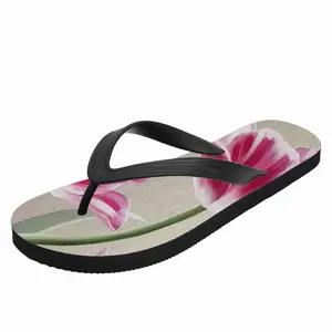 Men Tulips Flip Flop Slippers