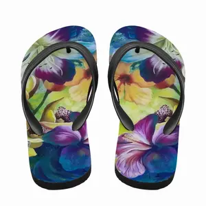 Men Tropical Splash Flip Flop Slippers