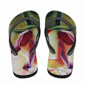 Men Rose Flip Flop Slippers