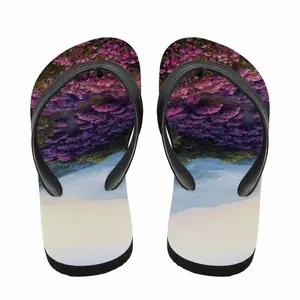 Men Where Flowers Live Flip Flop Slippers