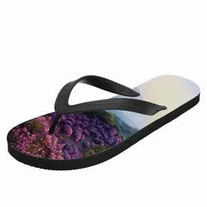 Men Where Flowers Live Flip Flop Slippers