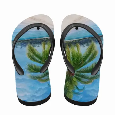 Men On The Way To A Dream Flip Flop Slippers