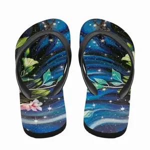 Men The Universe Inside Us Flip Flop Slippers