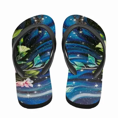 Men The Universe Inside Us Flip Flop Slippers