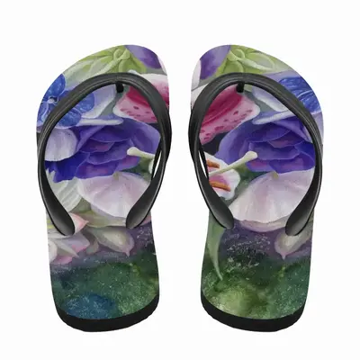 Men Floral Fantasy Flip Flop Slippers