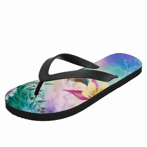 Men Blossoming Of Life Flip Flop Slippers