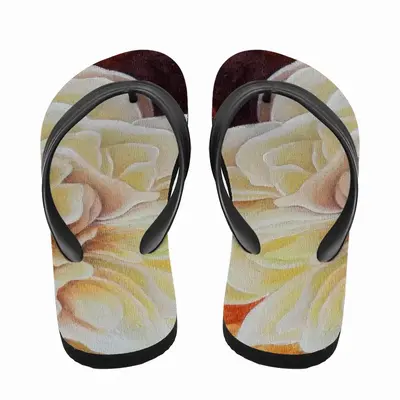 Men Roses Flip Flop Slippers