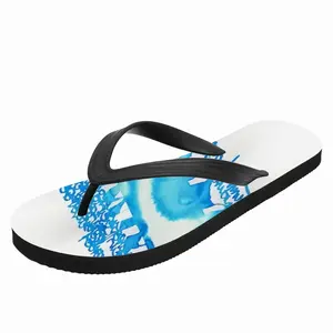 Men Calligraphic Landscape 009 Flip Flop Slippers