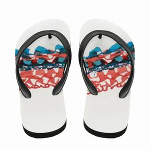 Men Calligraphic Landscape 007 Flip Flop Slippers