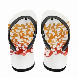 Men Calligraphic Landscape 006 Flip Flop Slippers