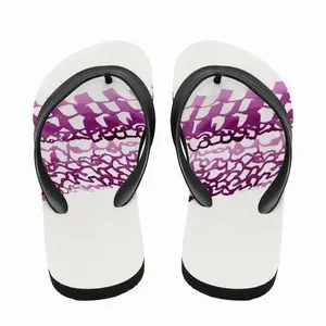 Men Calligraphic Landscape 004 Flip Flop Slippers